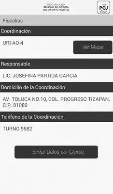 PGJCDMX android App screenshot 1